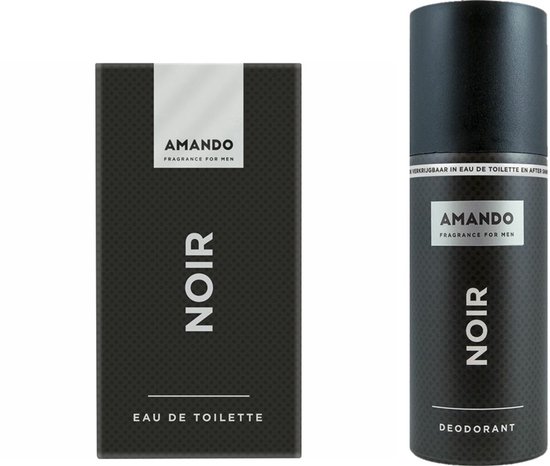 Amando Noir Eau de Toilette Spray 50 ml + Deo Spray 150 ml