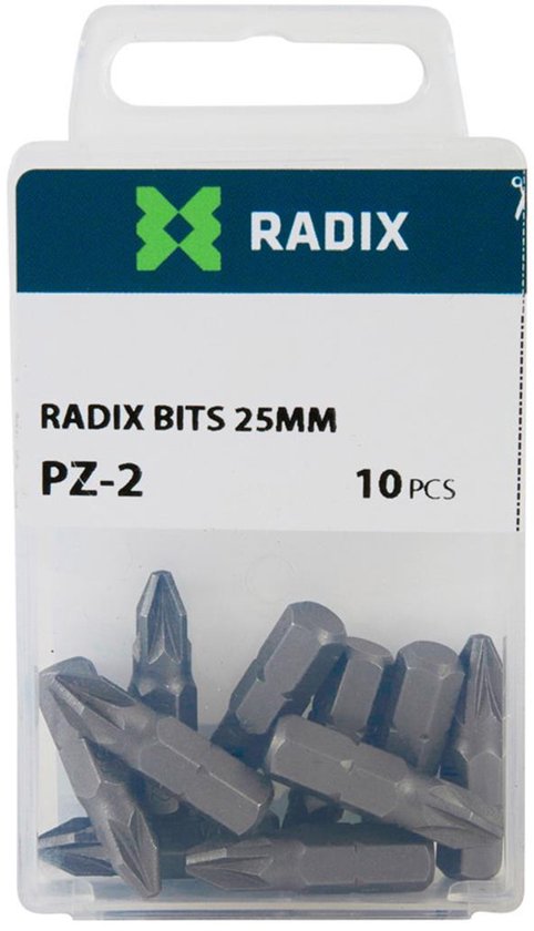 Radix - Schroefbit PZ2 (10 stuks) | bol