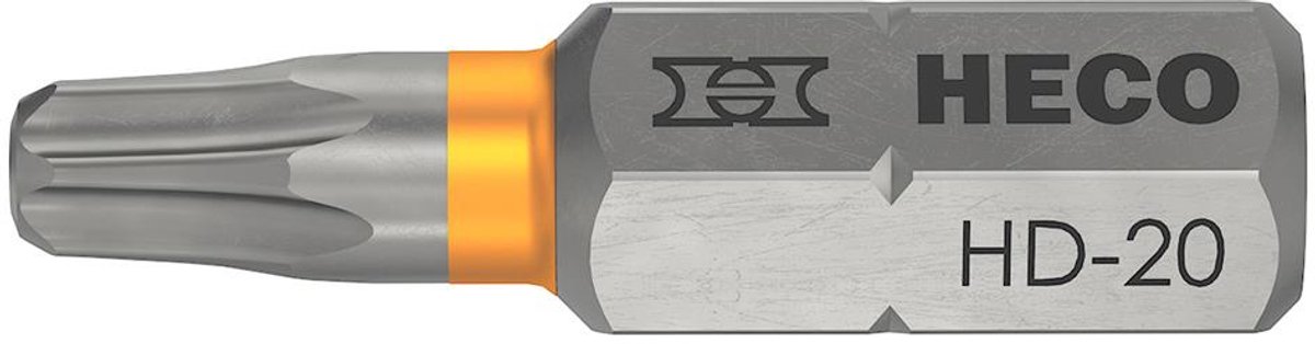 Heco - Drive-Bits - Torx 20 - 25mm Blister verpakking 2 stuks