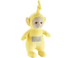Teletubbies pluche Laa-Laa pratende knuffel speelgoed geel.