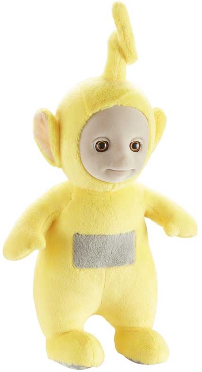 Chillfactor Teletubbies pluche laa-laa pratende knuffel speelgoed geel.