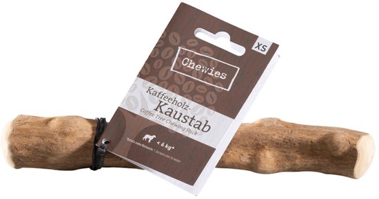 Chewies Kauwstok Koffiehout xs -
