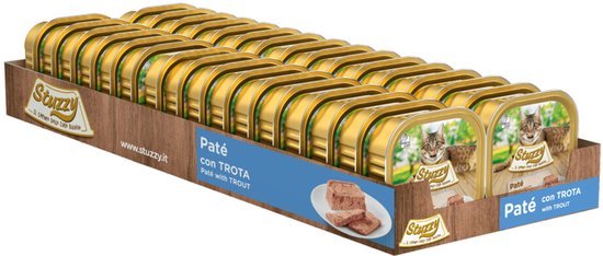 Stuzzy Kattenvoer Paté Forel - 32 x 100 gr - Voordeelverpakking