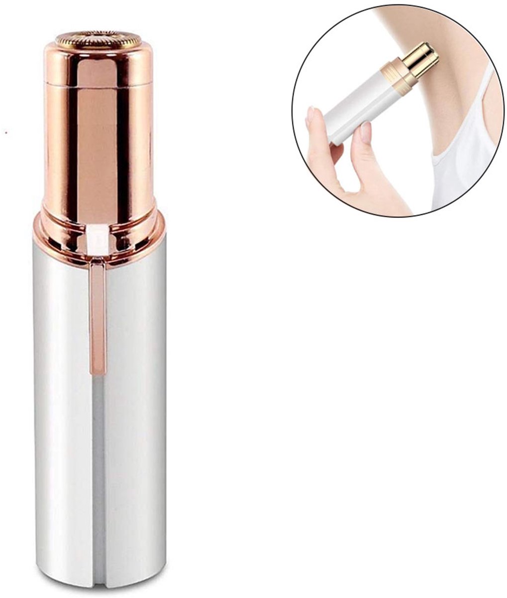 Mini gezichts-epilator - oplaadbaar - wit thumbnail 2