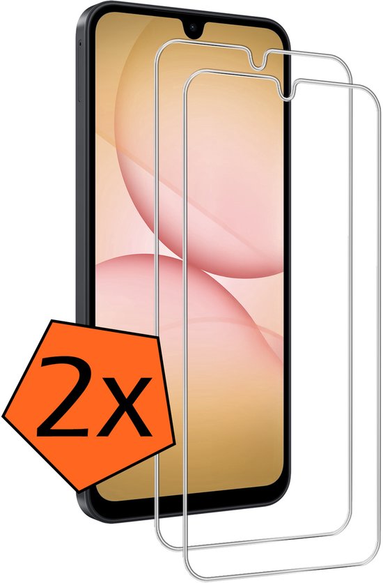 Protection d'écran - Convient pour Samsung A17 Protection d'écran en Tempered Glass - Protection d'écran Convient pour Samsung Galaxy A17 Protection d'écran - LOT de 2