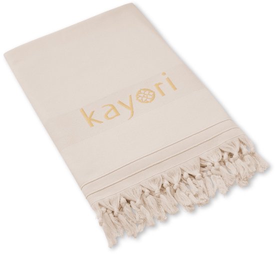 Kayori Somei Hamamdoek - 100x180 - 100% Katoen - Zand
