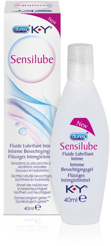 Durex - Sensilube Intiem Vloeibaar Glijmiddel - 3 x 40 ml - Voordeelverpakking