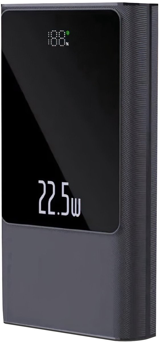 Powerbank 27.000 mAh - 22.5W Snellader - Led Display - 2 Apparaten Gelijktijdig Laden - Geschikt voor Tablet, Noodradio, Apple, iphone/samsung/universeel - NL Handleiding Digitaal - Powerbank - €16,95