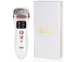 DAKANNA® - Gezichtsverzorging - Gezichtsmassage Apparaat - Huidverjongingsapparaat - Facelift Apparaat - Collageen - DIY - Roze / Wit - EMS / RF / HIFU - Spierstimulator - Anti Rimpel - Anti Aging