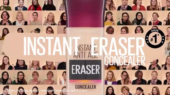 Maybelline Instant Eraser Concealer - Onfeilbare kleurcorrectie - Houdt tot wel 12 uur - Green - 26 ml