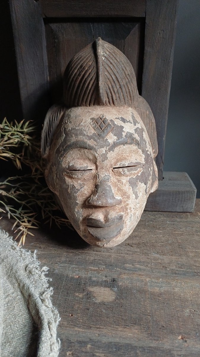 Houten Punu masker 4