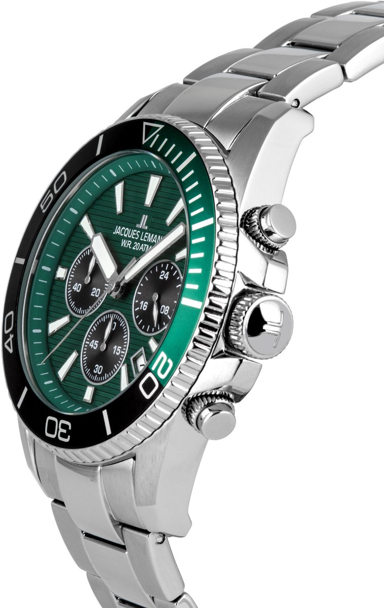 Chronograaf Liverpool Diver Green
