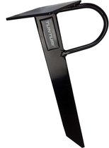 Ancrage au sol pour corde ondulatoire Functional Training battle rope noir