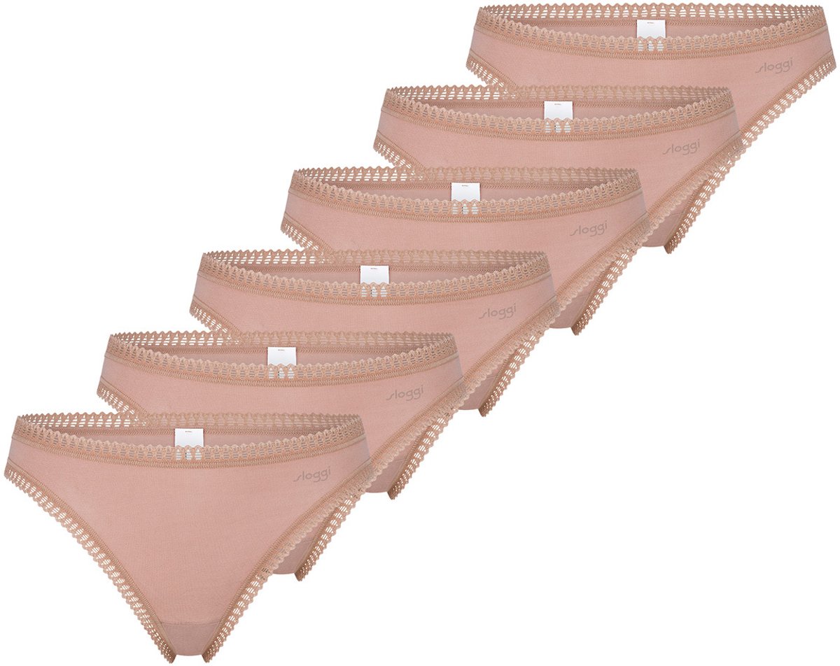 sloggi Dames string 6 pack GO Crush