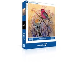 New York Puzzle Company Puzzel Pine Grosbeaks - 500 stukjes
