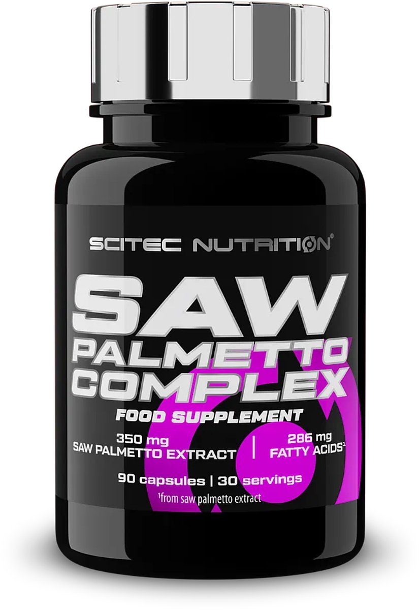 Scitec Nutrition® - Saw Palmetto Complex (90 capsules) - 30 doseringen - Testosterone Booster - supplement