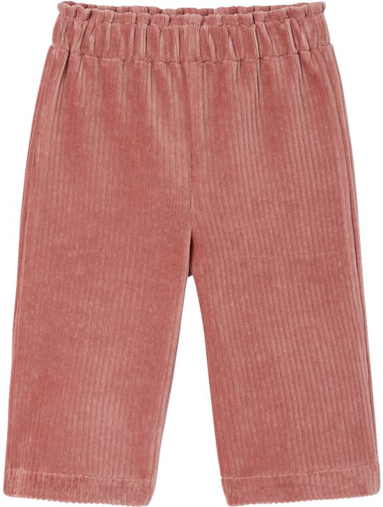 Pantalon Bébé Vertbaudet en velours/velours, forme large