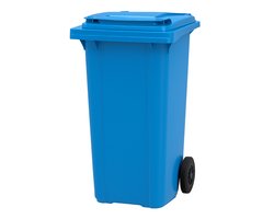 Mini Container - 240 liter Blauw - Kliko Afval Container 240liter - Afvalbak 240l