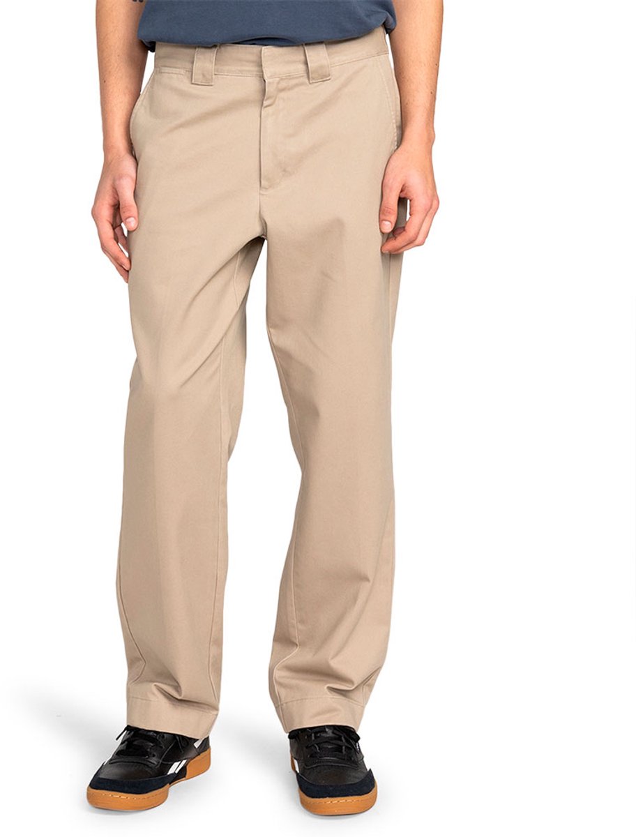 Element Work Relaxed Fit Chino Broek 33 Man Aluminum