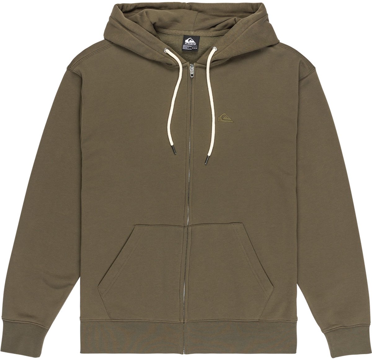 Quiksilver Salt Water Sweatshirt Met Rits 2XL Man Grape Leaf