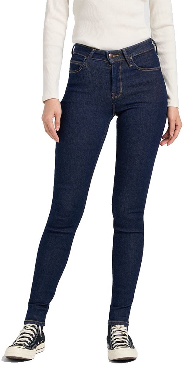 Lee Scarlett Skinny Fit Hoogzittende Jeans 32 33 Vrouw Jeanception