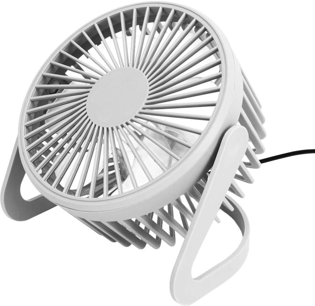 Mini Table Fan, Tight Appearance Silent Small USB Desk Fan for Outdoor Office