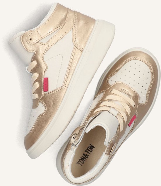 Baskets pour femmes Ton & Ton Selma - Filles - Or - Taille 28