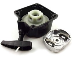 TOVBMUP Grasmaaier trekstarter - Draadmaaierstarter - Grasmaaier reparatieonderdeel - Zwart