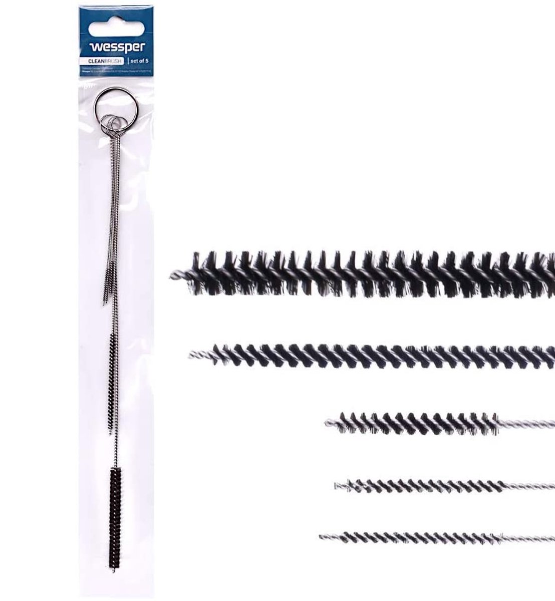 Wessper Melkslangborstels voor onderhoud Koffiemachine espressomachines Philips jura Saeco thumbnail 2