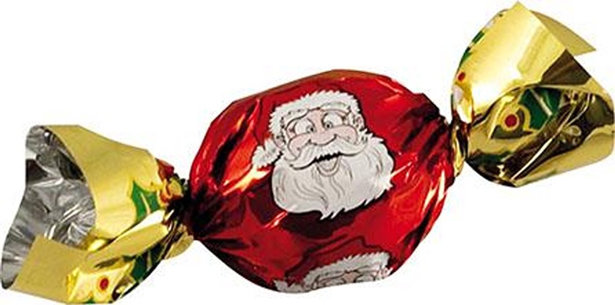 Sorini Kerst Chocolade Pralines Rode Wikkel 1 Kilo