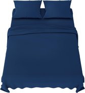 Dreamzie beddengoedset 180x200 cm - 4-delig microvezel - hoeslaken 180x200 cm - onderlaken 2 personen 270x290 cm - 2 kussenslopen 65x65 - Oeko Tex gecertificeerd - bordeaux Dreamzie beddengoedset 180x200 cm - 4-delig microvezel - hoeslaken 180x200 cm - onderlaken 2 personen 270x290 cm - 2 kussenslopen 65x65 - Oeko Tex gecertificeerd - bordeaux