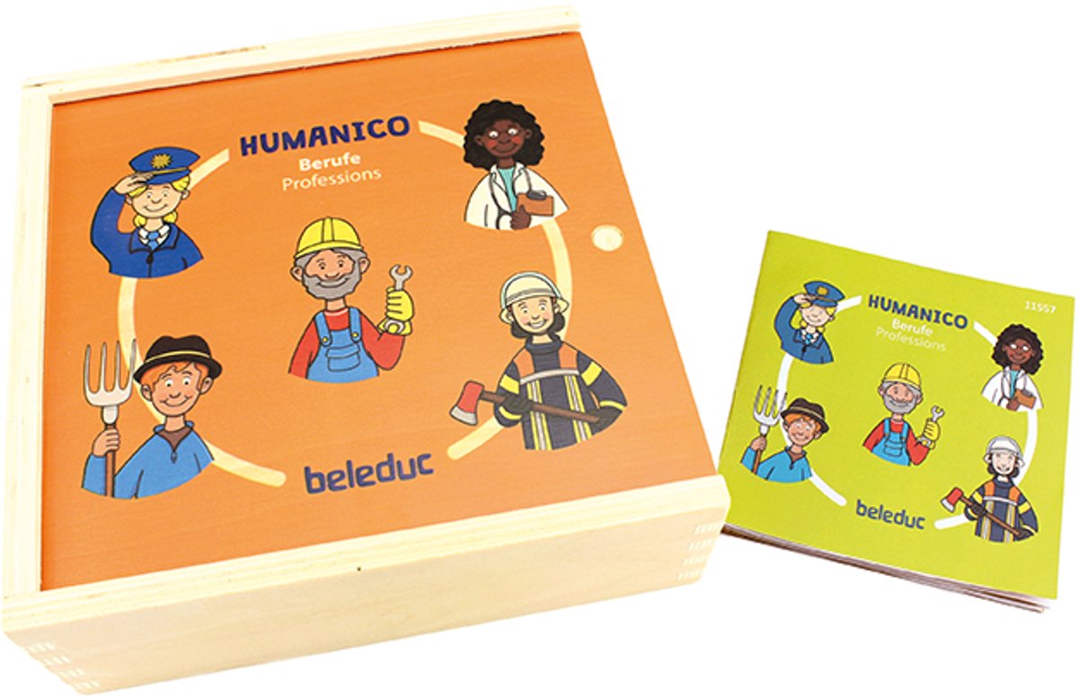 Beleduc educatief puzzelspel HUMANICO Professionals beroepen.