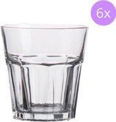 Verres à eau – (270 ml) – Set de 6 – Verre transparent – Verres à boire / Verres à jus – Verres à limonade