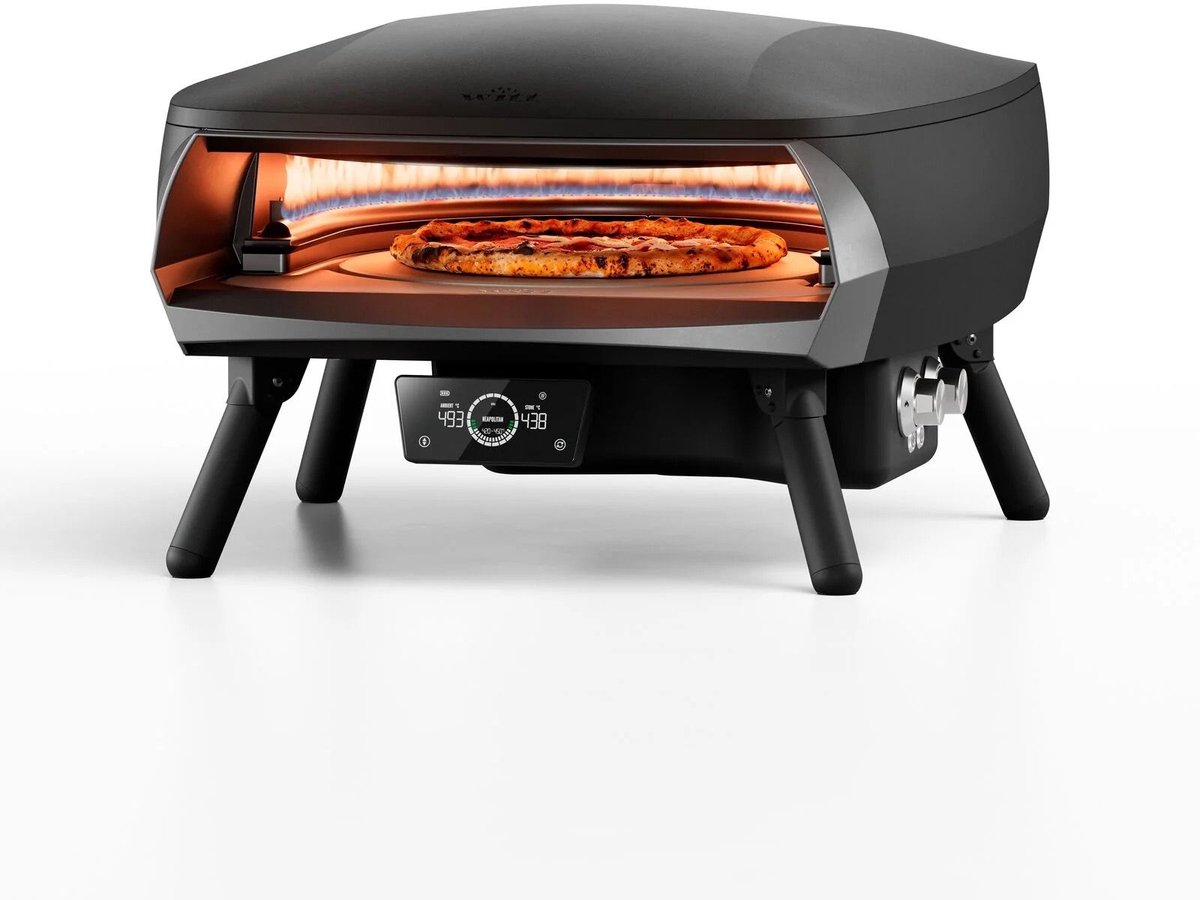 Witt Etna Rotante Control 16 - Four à pizza au gaz - Noir