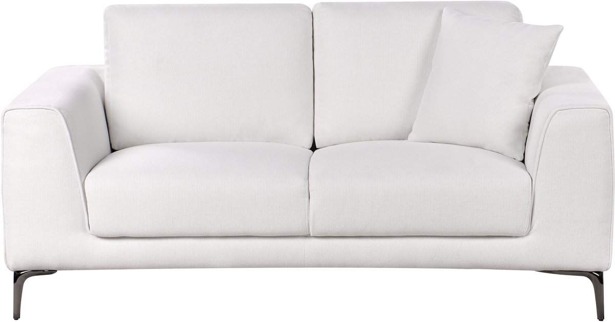 REINEN - Tweezitsbank - Wit - Polyester