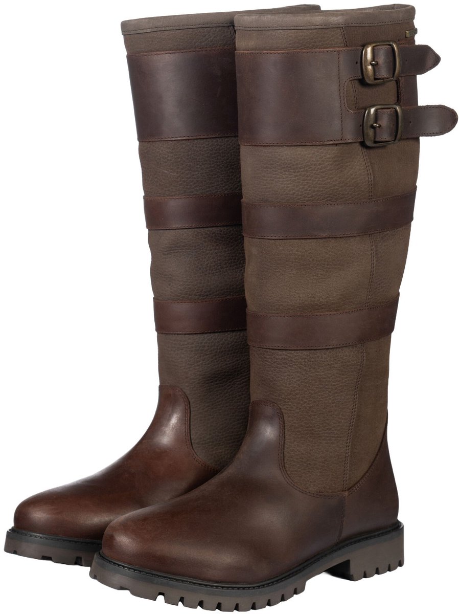 outdoor laarzen -Belmond II- donkerbruin met gesp