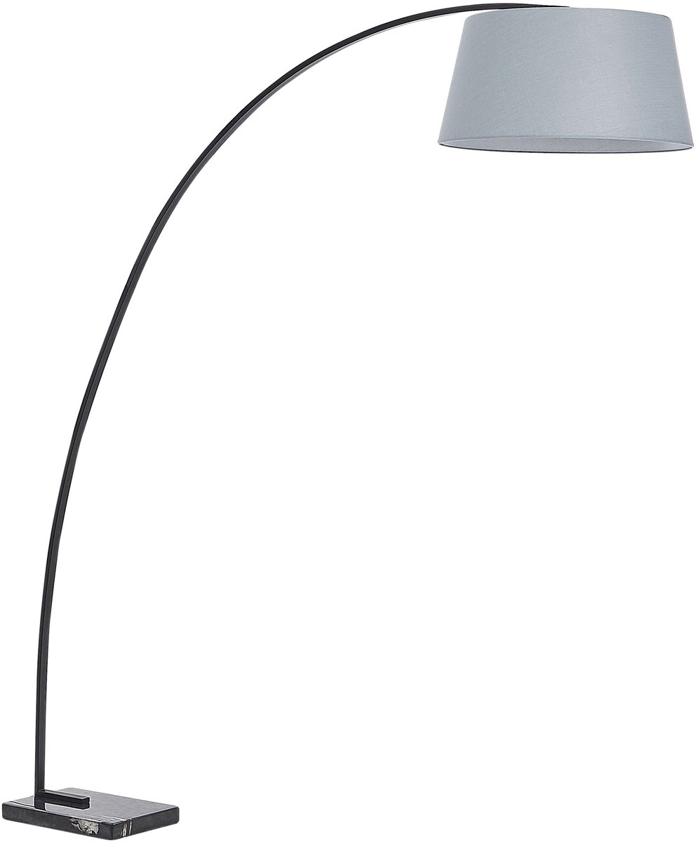 BENUE - Staande lamp - Grijs - Metaal