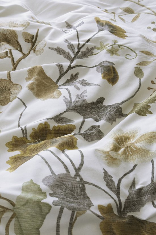 Beddinghouse Elizabeth dekbedovertrek - Eenpersoons - 140 x 200/220 cm - Naturel van Beddinghouse — afbeelding 3