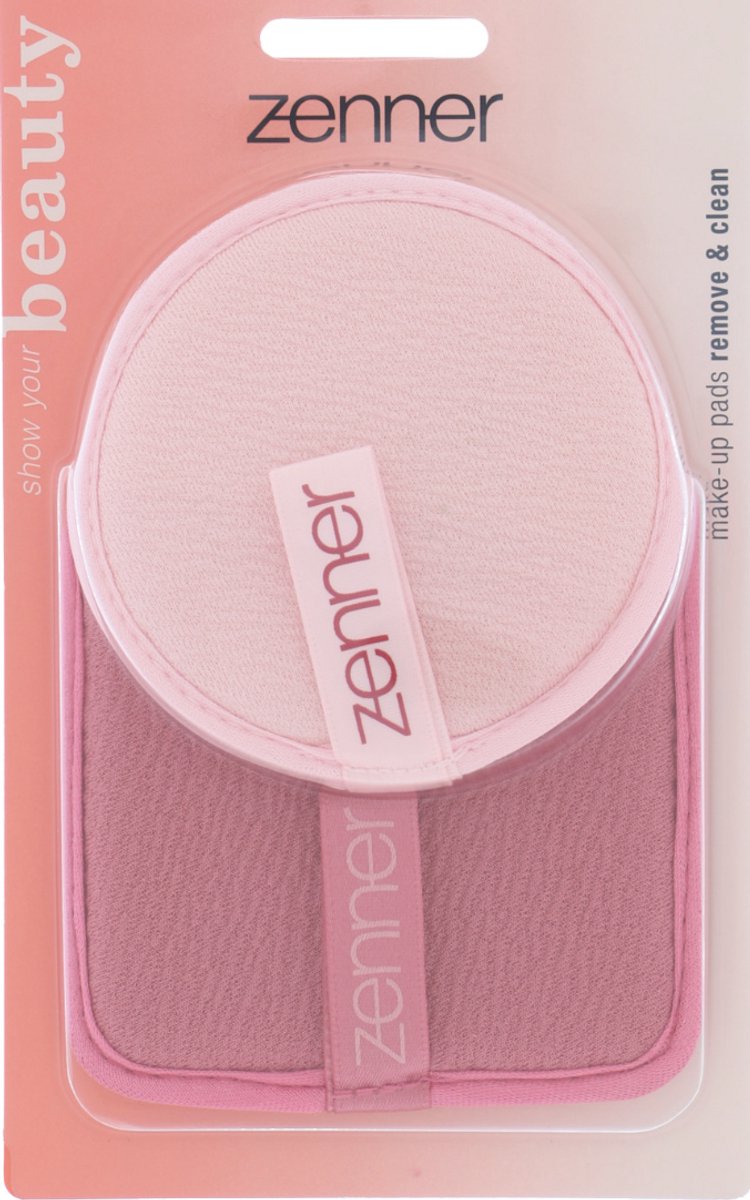 Zenner - Make-up sponsjes, 2 stuks - remove and clean