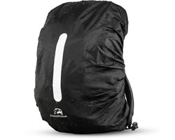 Travelhawk Regenhoes Rugzak - Waterdicht - Backpack Hoes - Reflecterend - 35-45L- Zwart