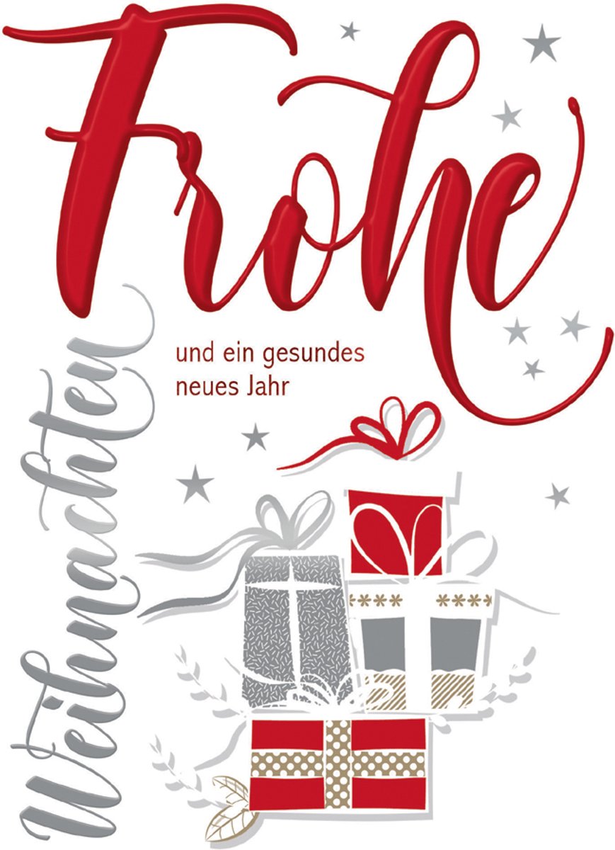 Kerst-ansichtkaart 'Auto'
