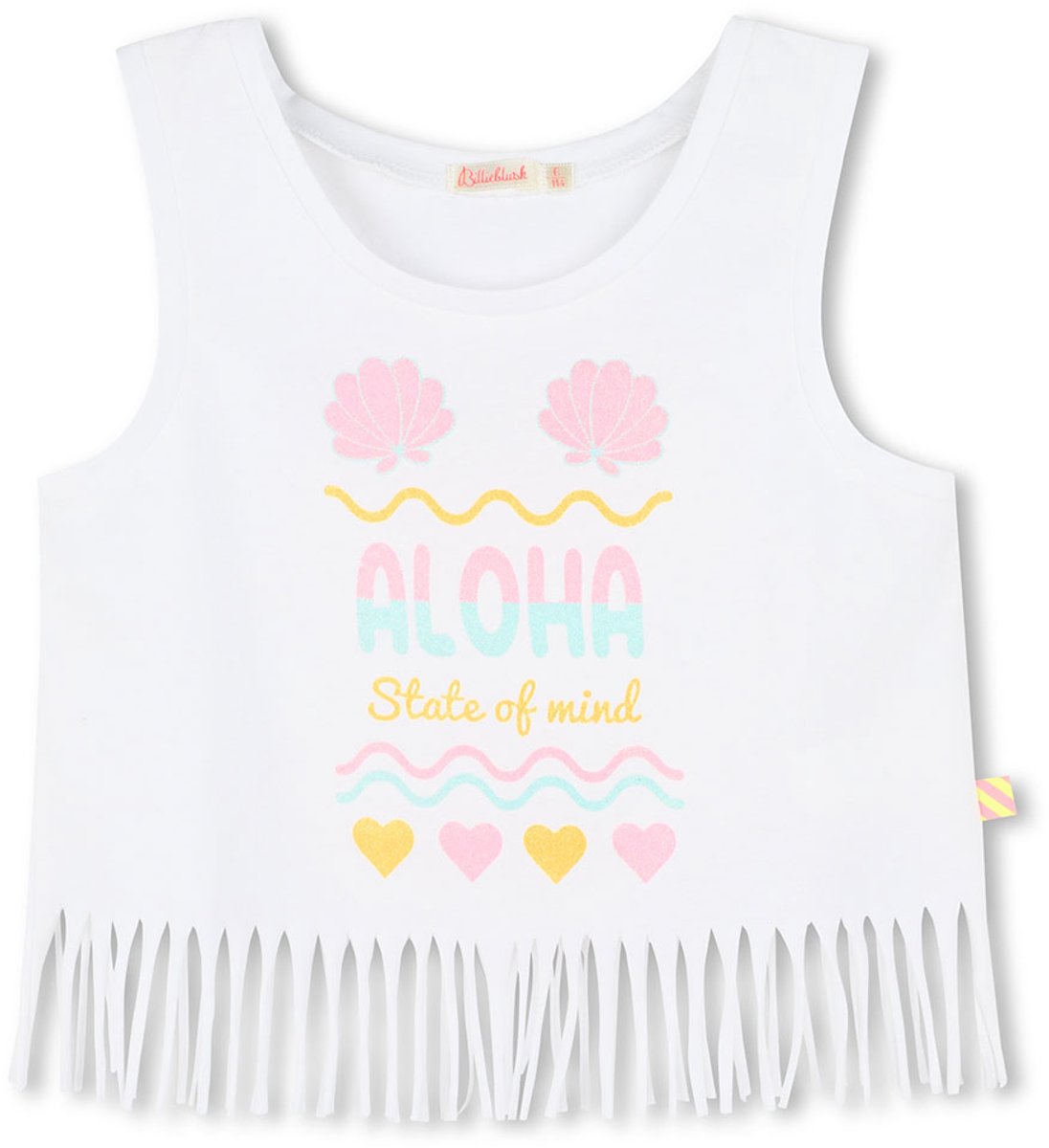 Billieblush U20936 Mouwloos T-shirt Wit 3 Years Meisjes