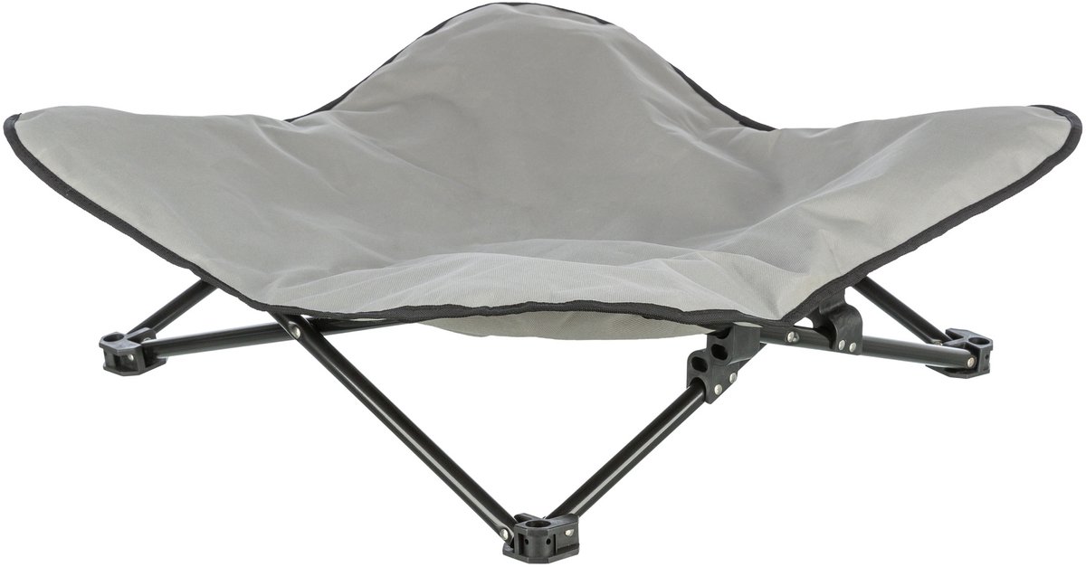 Trixie stretcher voor hond donkergrijs zwart 69x69x20 cm