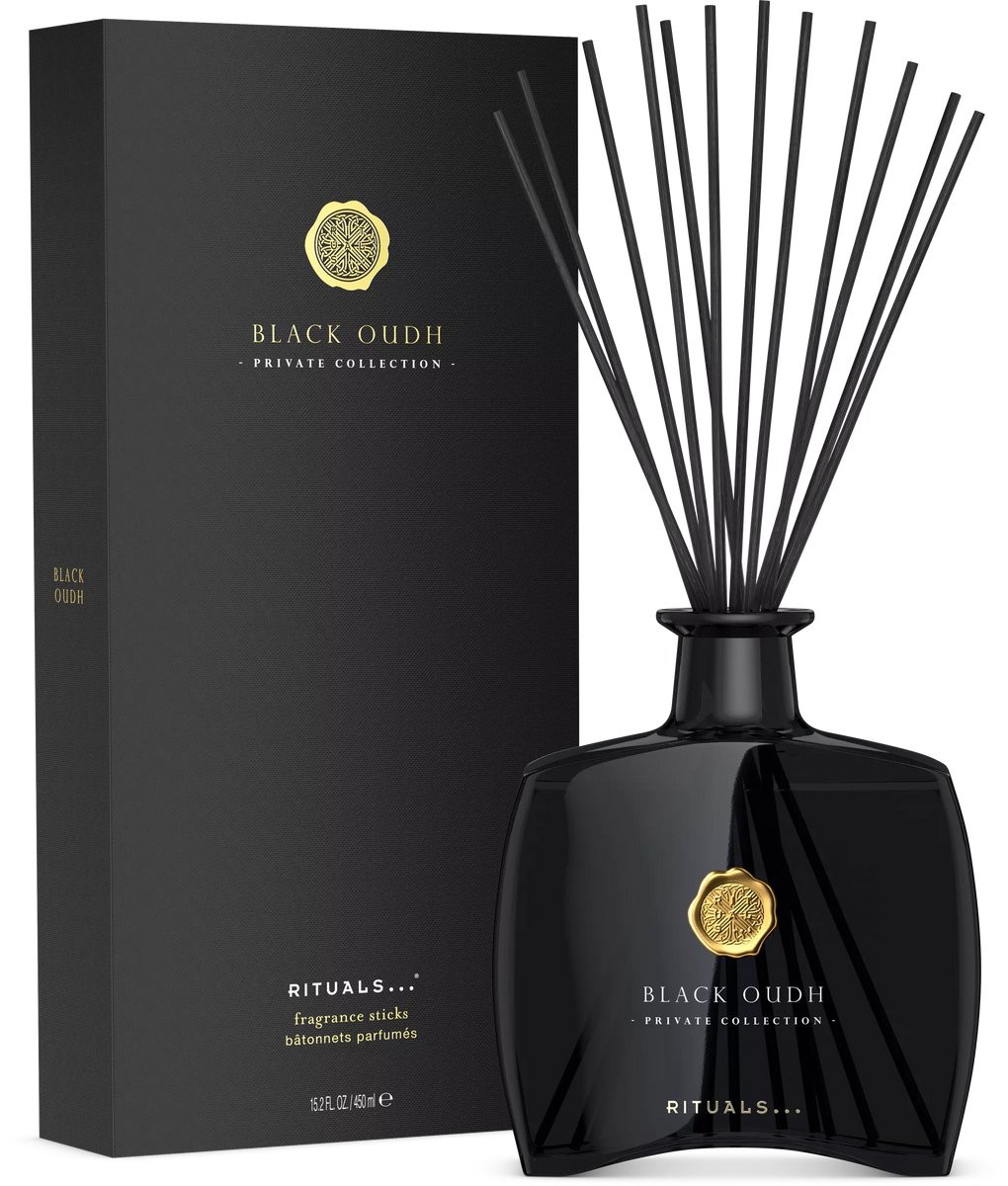 Rituals - Black Oudh - Fragrance Sticks 450 ml + Gift bag - Geurstokjes 450 ml