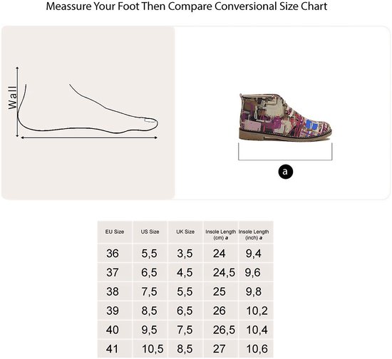 GOBY - Behind your Eyes - Bottine - Bottes femmes - Bottes femme - Bottes femme - Bottine - Fait main - Taille 38