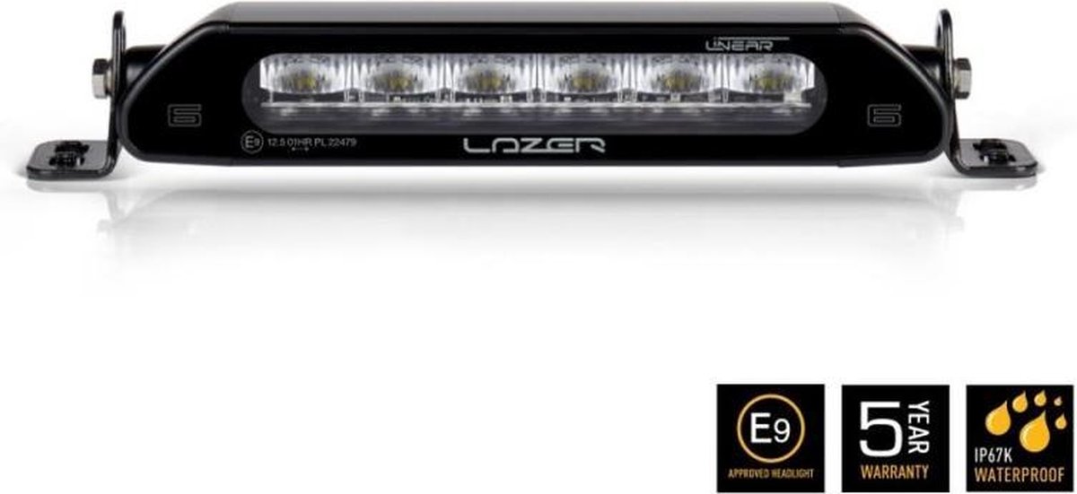 Lazer Linear-6 - LED lamp - verstralers auto - 9-32 volt
