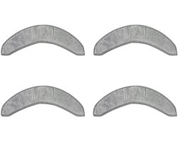 4 Stuks Wasbare Natte Dweilpads geschikt voor iRobot Roomba Combo j7+ en Combo j9 + - Stofzuiger onderhoud en reinigings accessoires
