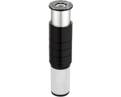 OIMG Stuurpenverlenger - Professioneel Stuurpen Verlenger - Fietsstuur Verhoger - fiets Stuurverhoger - Comfortabel fietsen - Stevige - Niet-vervormbaar - comfort - stabiliteit prestaties - Ideaal voor Alledaagse fietsers /fietsliefhebbers - Zwart