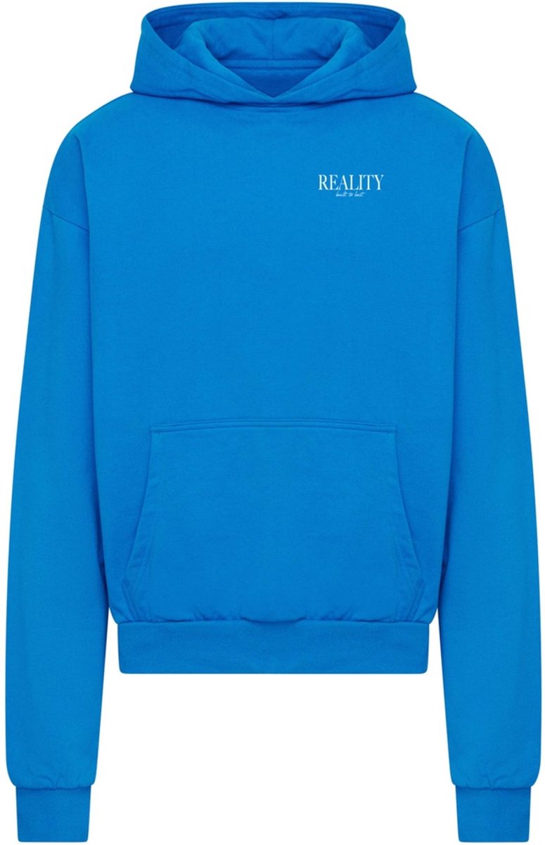 Mister Tee Reality Ultra Heavy Cotton Box Hoodie/trui XL Blauw