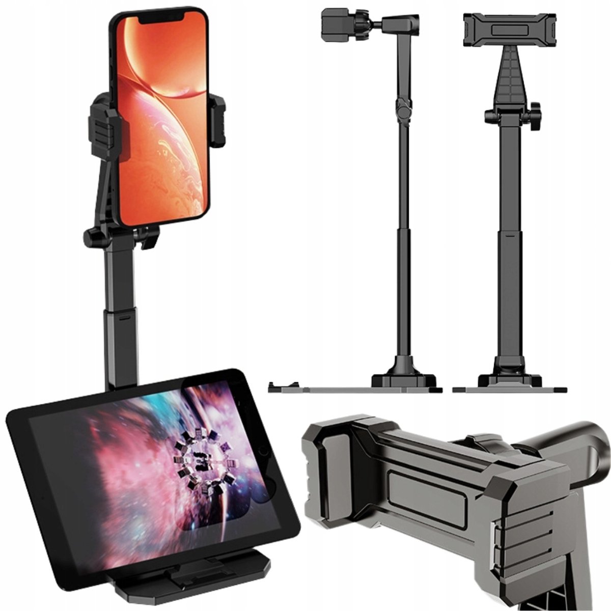 Verstelbare Telefoon & Tablet Standaard - 360° Draaibaar